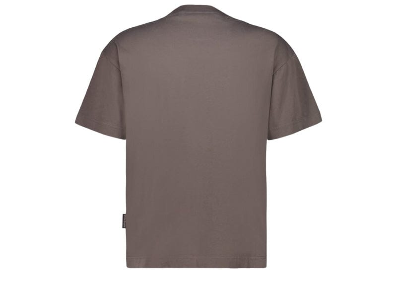 Palm Angels Snake Box Logo Regular Tee Dark Grey/Green