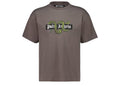 Palm Angels Snake Box Logo Regular Tee Dark Grey/Green