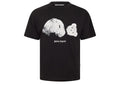 Palm Angels Spray Broken Bear Tee Black/White