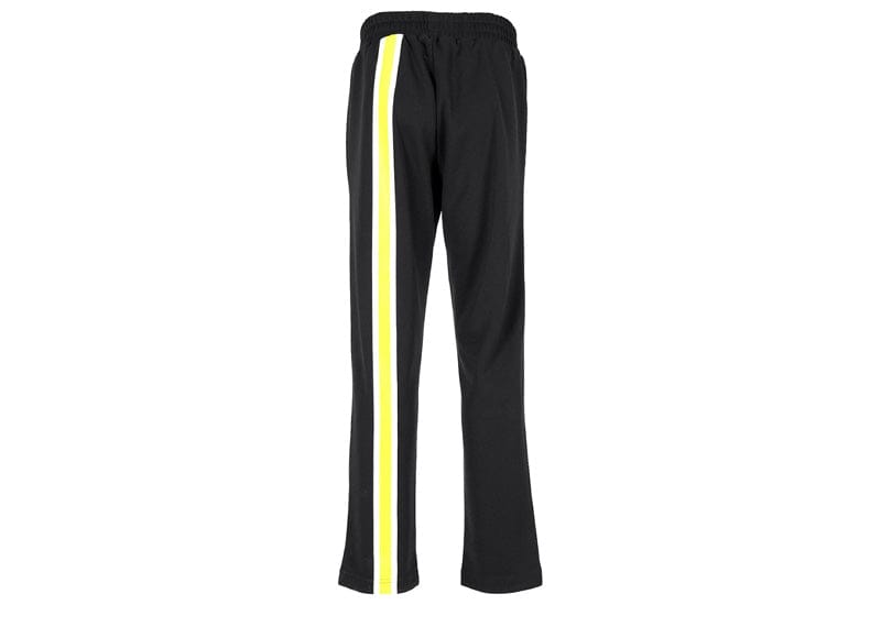 Palm Angels Stripe Detail Logo Track Pants Black