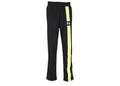 Palm Angels Stripe Detail Logo Track Pants Black