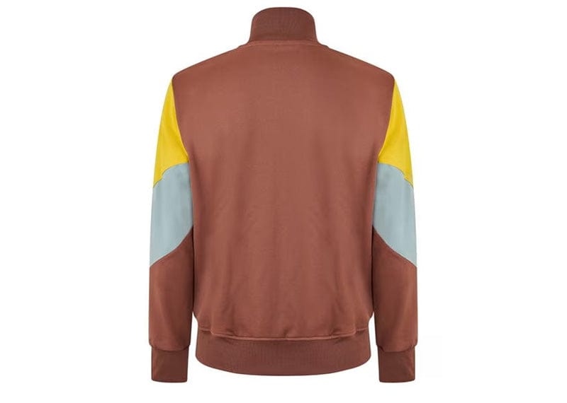 Palm Angels V Colorblock Jacket Brown/Yellow/Grey