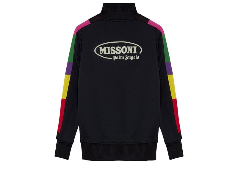 Palm Angels x Missoni Track Jacket Black Multicolor