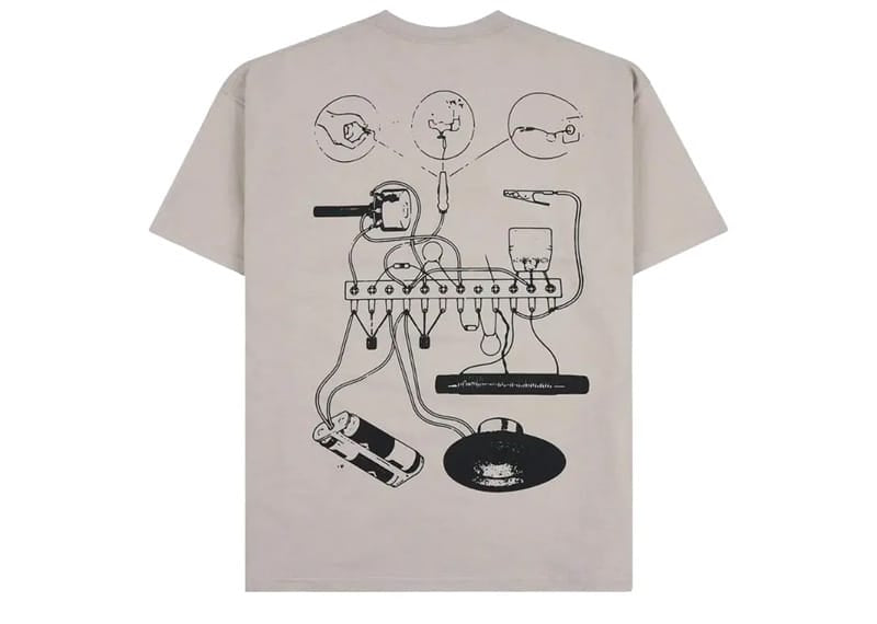 Pleasures Input Tee Tan