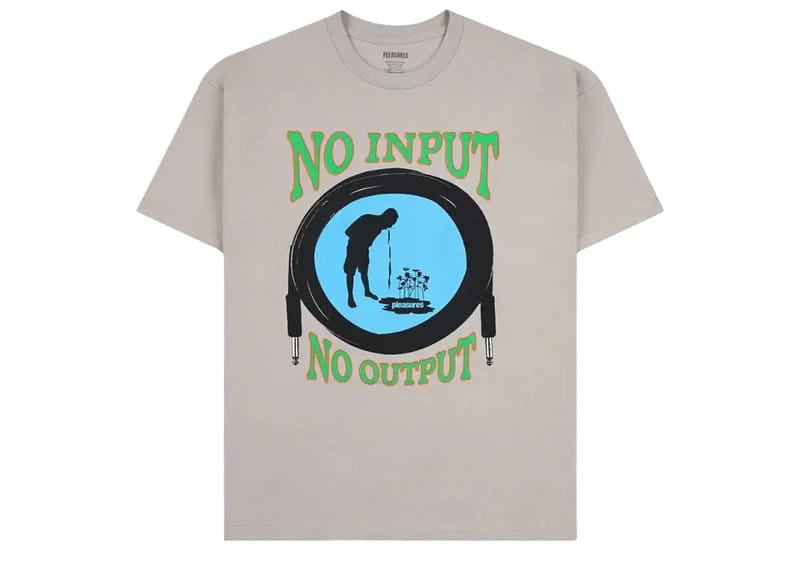 Pleasures Input Tee Tan
