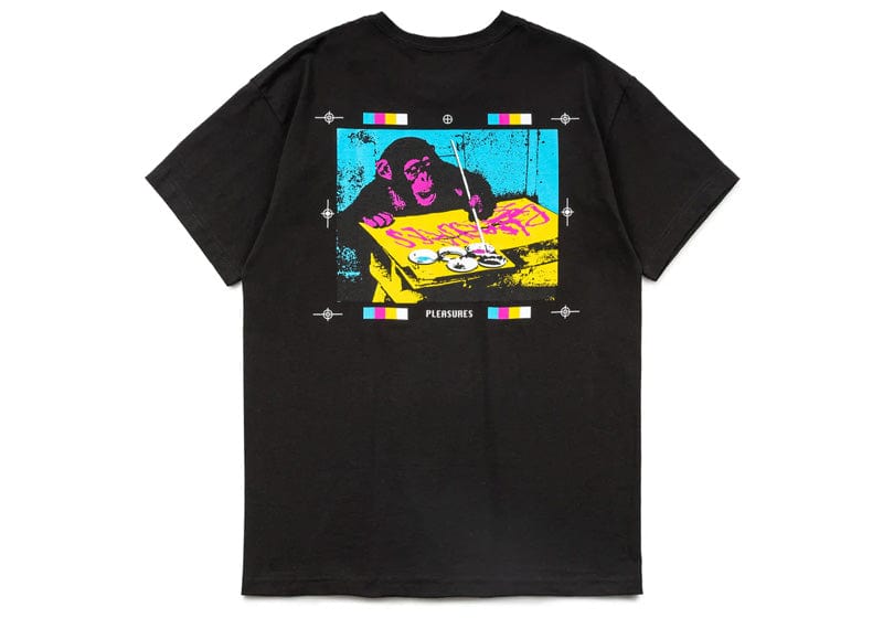 Pleasures CMYK Tee Black