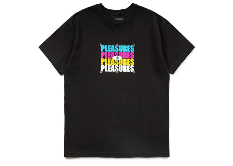 Pleasures CMYK Tee Black