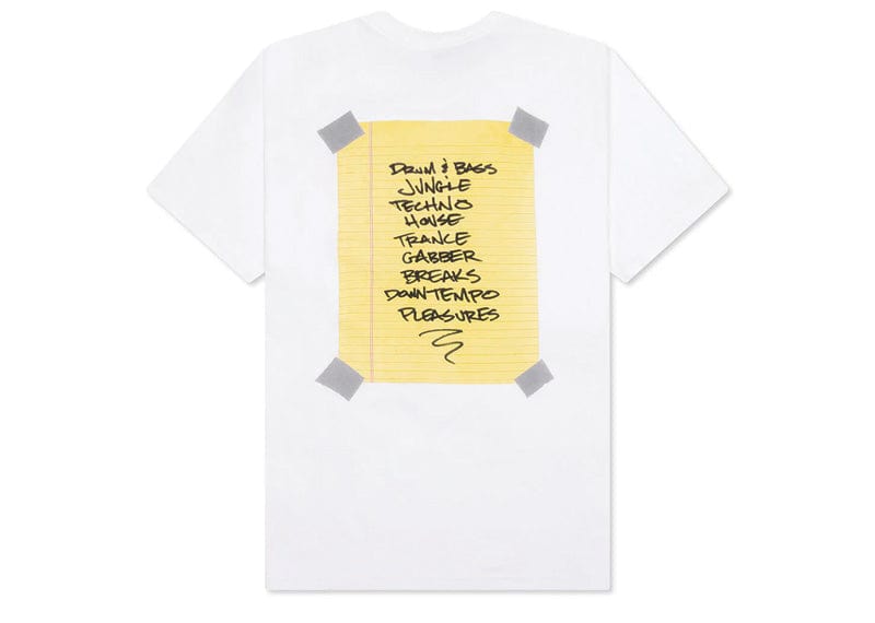 Pleasures P.L.U.R. Jam Tee White