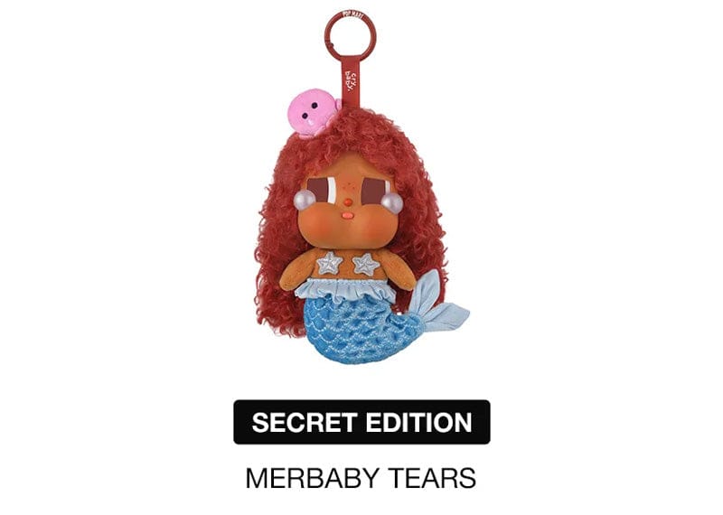 Pop Mart Crybaby Vacation Mode On Series Vinyl Plush Pendant Single Blind Box