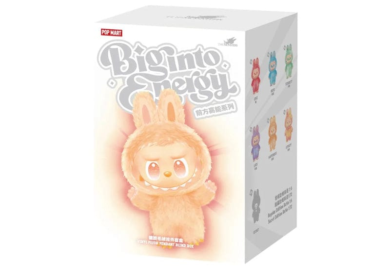 Pop Mart Labubu The Monsters Big into Energy Series Vinyl Plush Pendant Single Blind Box