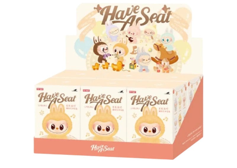 Pop Mart Labubu The Monsters Have a Seat Vinyl Plush Sealed Case (6 Blind Boxes)