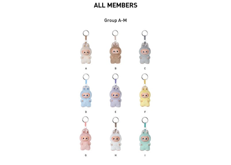 Pop Mart Labubu The Monsters Pin for Love Series Vinyl Plush Pendant (A-M) Single Blind Box