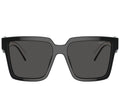 Prada PR24ZSF 1AB5S0-57 Black/Dark Grey