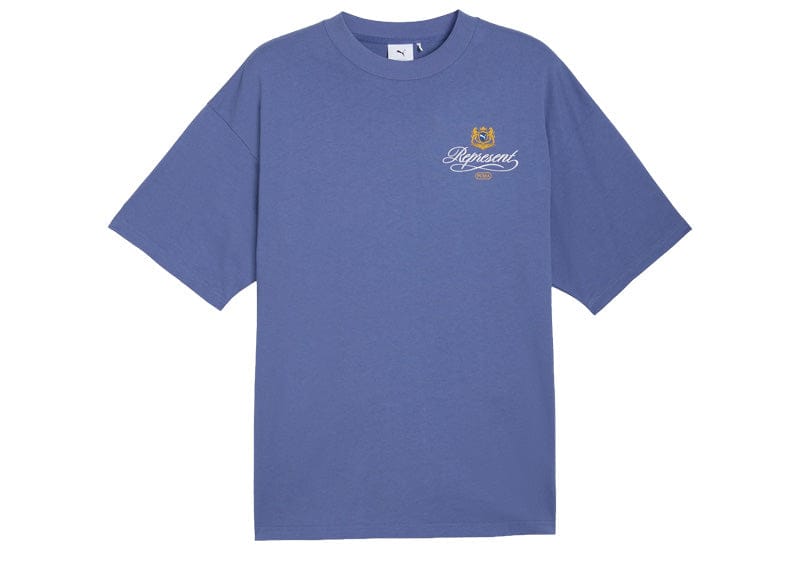 Puma x Represent Graphic Tee Blue Dusk