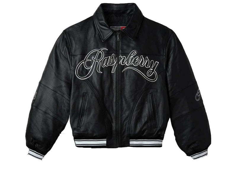 Raspberry Hills Leather Jacket Black