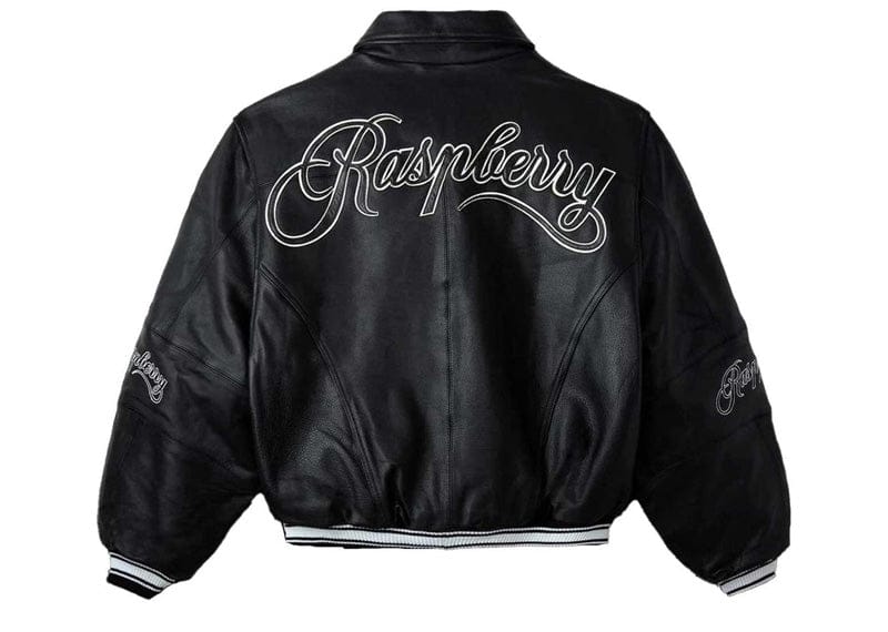 Raspberry Hills Leather Jacket Black