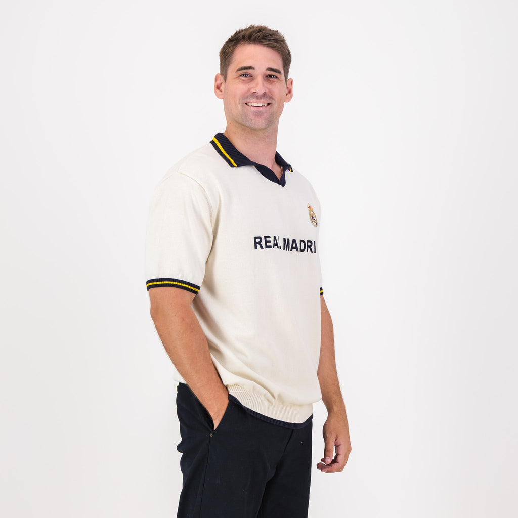 Real Madrid Classic SS Knit Jersey-Cloud Dancer