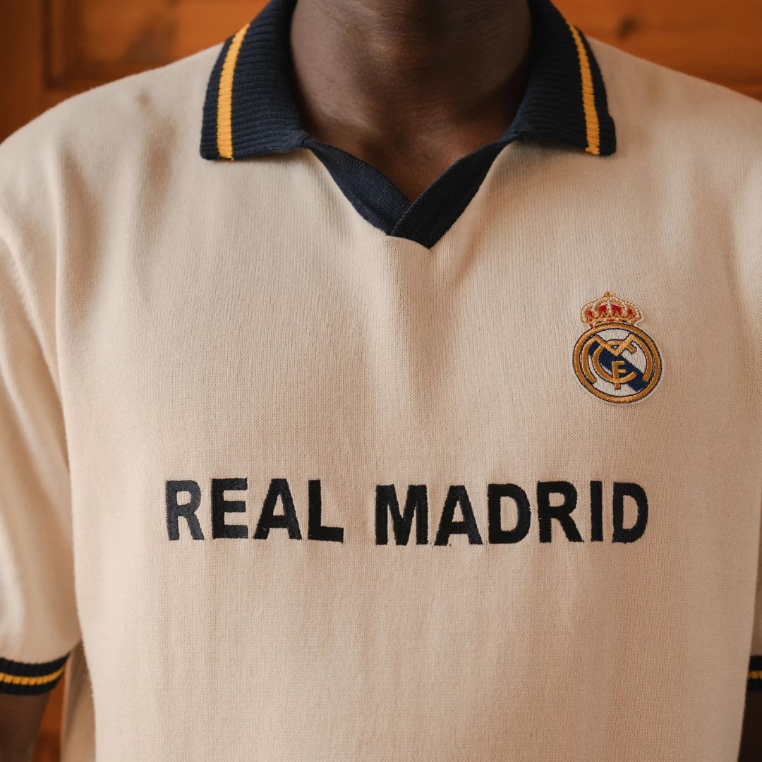 Real Madrid Classic SS Knit Jersey-Cloud Dancer