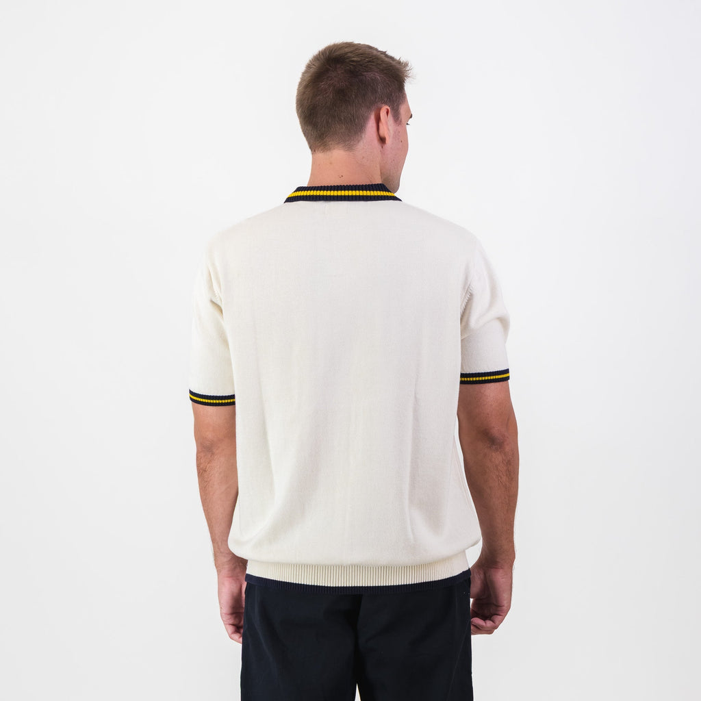 Real Madrid Classic SS Knit Jersey-Cloud Dancer