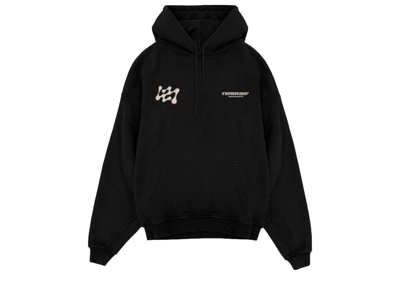 Represent 247 Future Terrains Oversized Hoodie Black