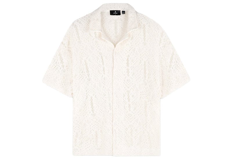 Represent All Over Crochet Shirt Off White