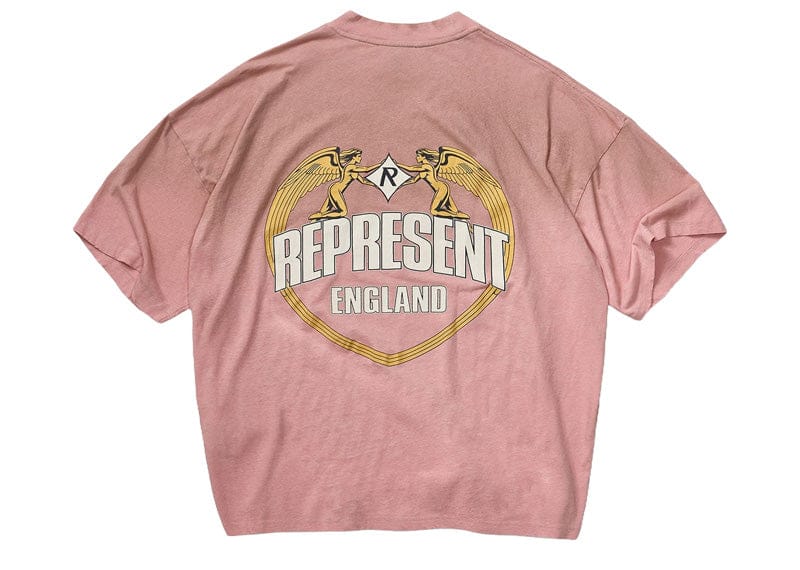 Represent Angel Border Tee Quartz