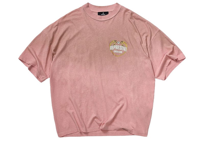 Represent Angel Border Tee Quartz
