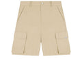 Represent Baggy Cotton Cargo Shorts Sandstone