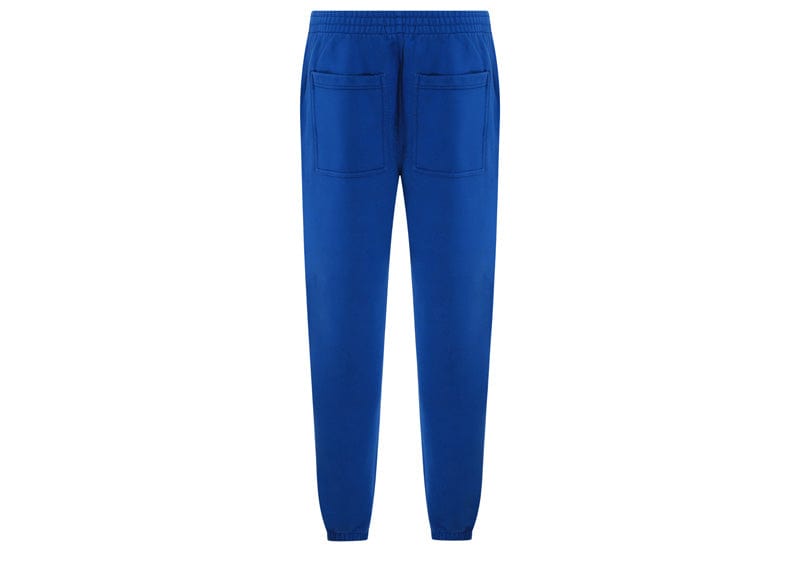 Represent Blank Slim Fit Cotton Sweatpants Royal Blue