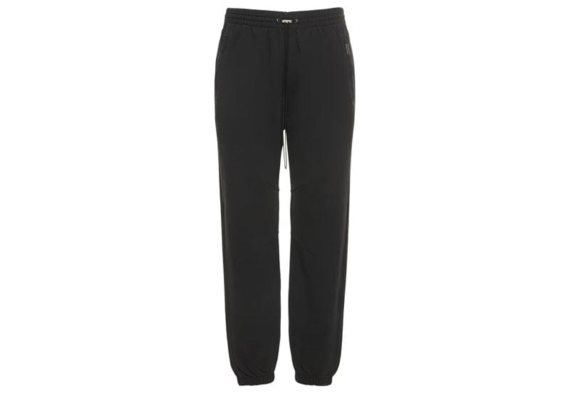 Represent Blank Slim Fit Cotton Sweatpants Washed Black