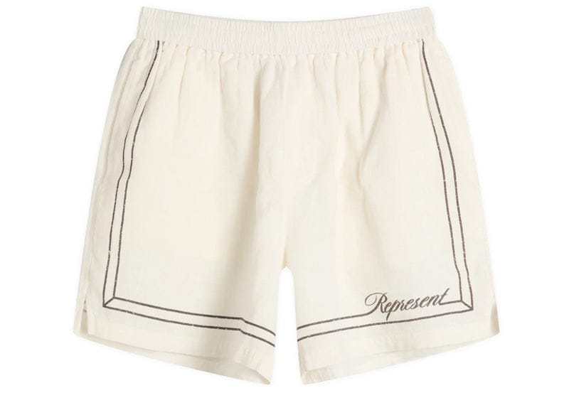 Represent Border Vacation Short Whisper White