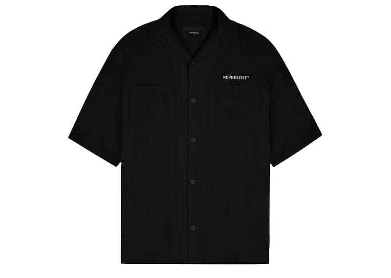 Represent Bowling Shirt Black