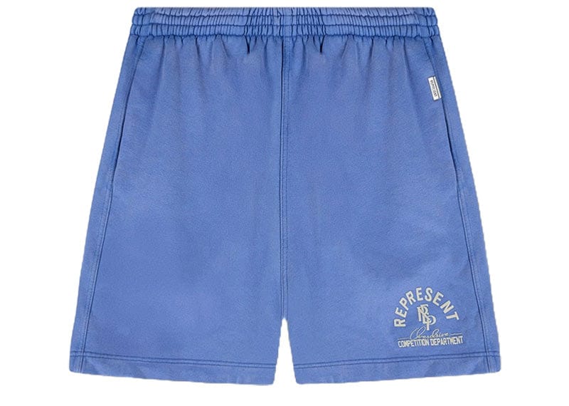 Represent Competition Department Shorts Bright Blue