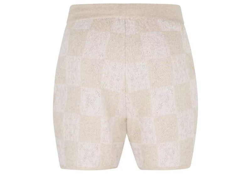 Represent Cotton Crochet Shorts Sail