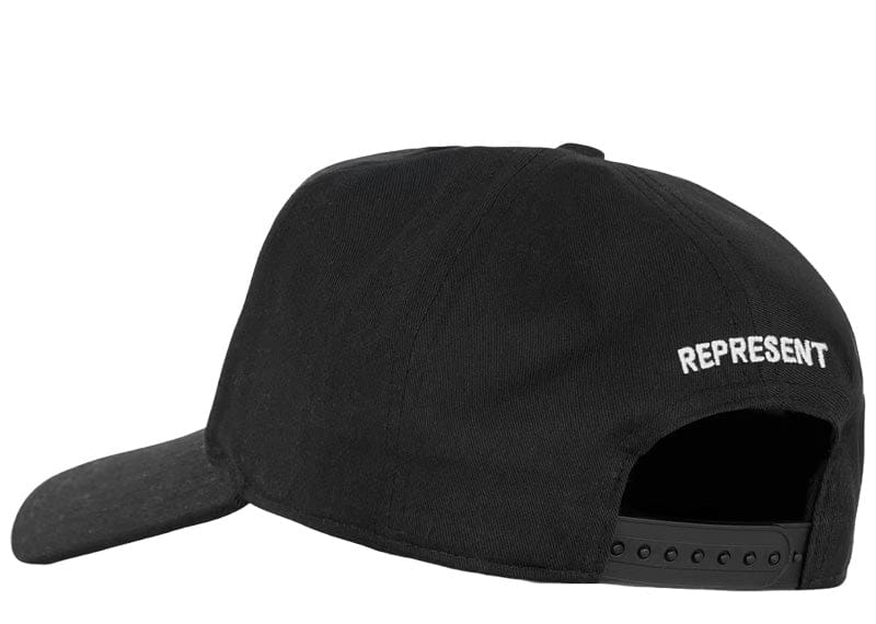 Represent Crest Cap Black