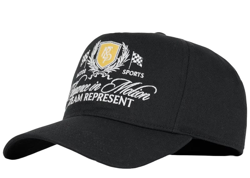 Represent Crest Cap Black