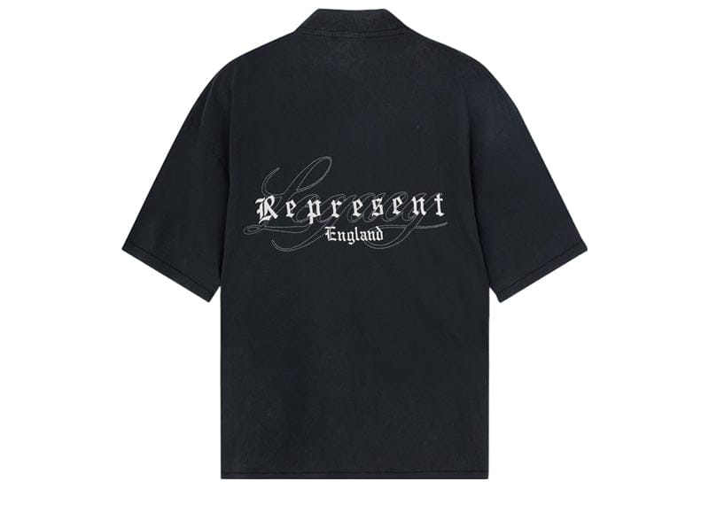 Represent Legacy Overprint T-Shirt Vintage Black