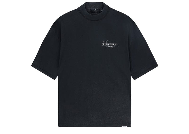 Represent Legacy Overprint T-Shirt Vintage Black
