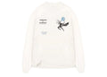 Represent Icarus Long Sleeve Tee Flat White