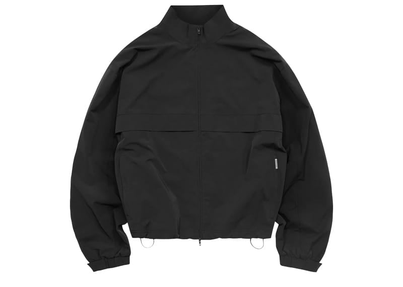 Represent Initial Nylon Track Jacket Black