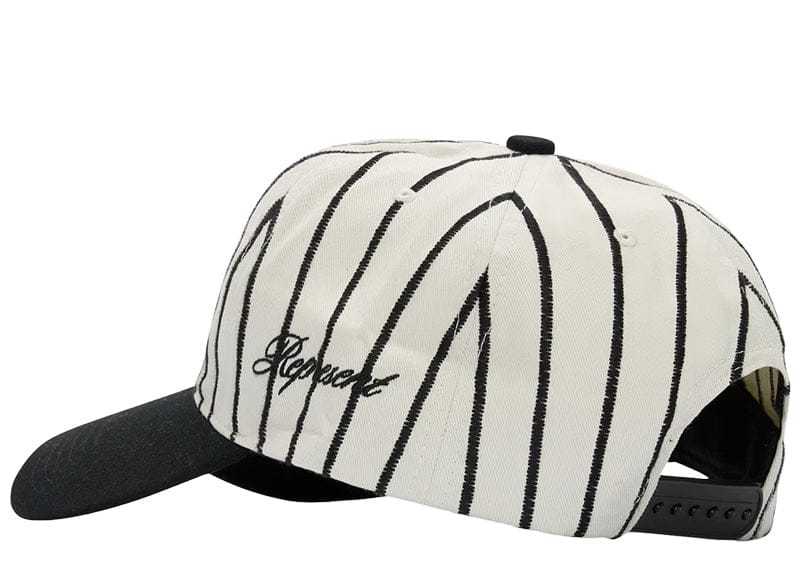 Represent Initial Stripe Cap Antique White