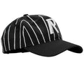 Represent Initial Stripe Cap Jet Black