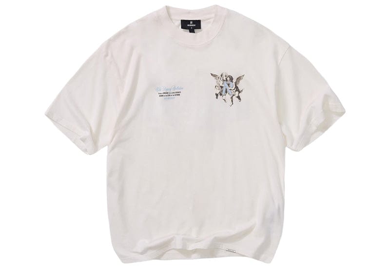 Represent Legacy Cherubs Tee Flat White
