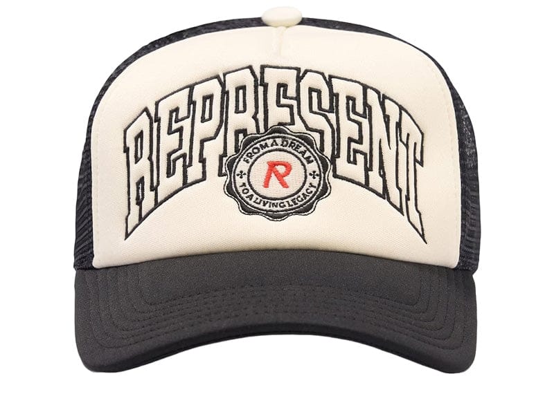 Represent Legacy Crest Cap Antique White