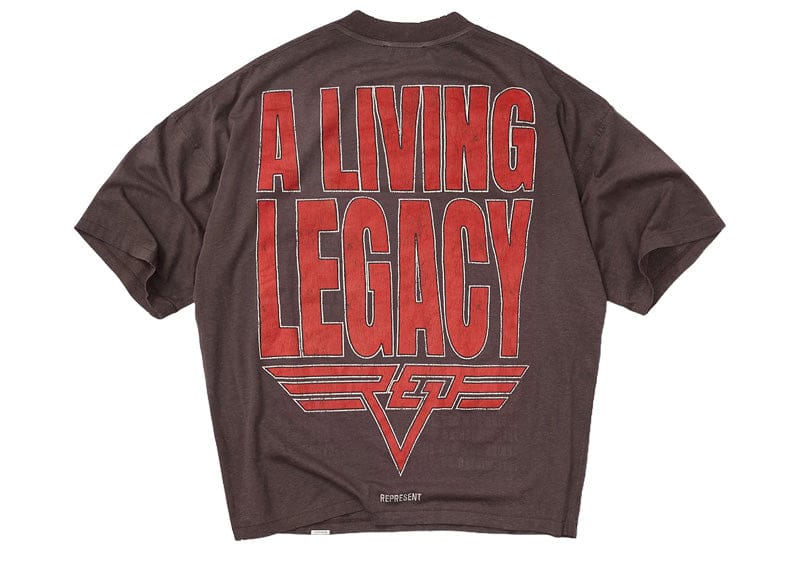 Represent Living Legacy Tour Reversible Tee Nero/Brown