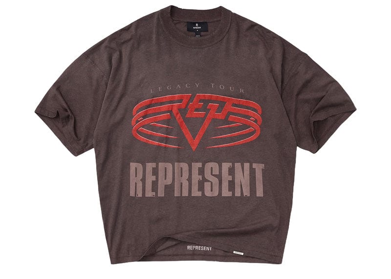 Represent Living Legacy Tour Reversible Tee Nero/Brown