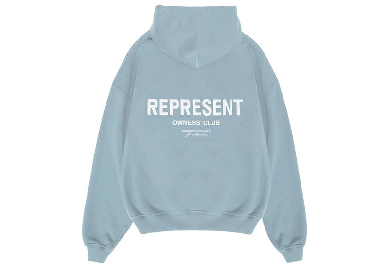 Represent Owners Club Hoodie Powder Blue