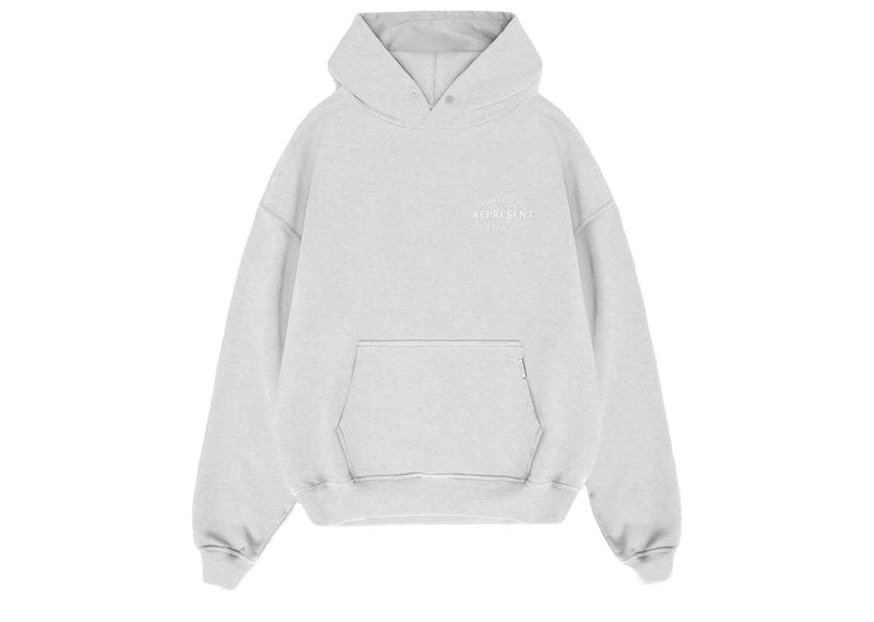 Represent Owners Club Stamp Hoodie Ash Grey