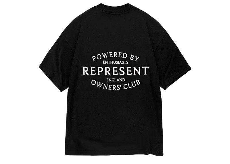 Represent Owners Club Stamp T-shirt Jet Black