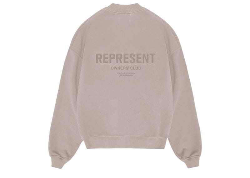 Represent Owners Club Sweater Mushroom